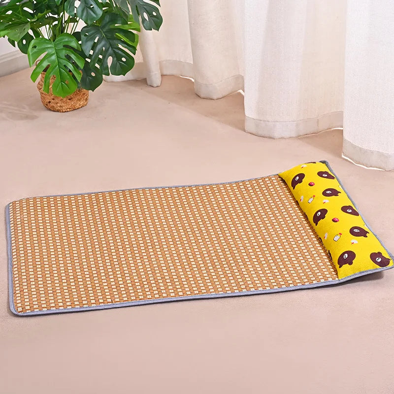 Dog Coolpad for Summer Vacation, Suitable for All Seasons, Small Dog Bichon Pillow, Sleeping Mat