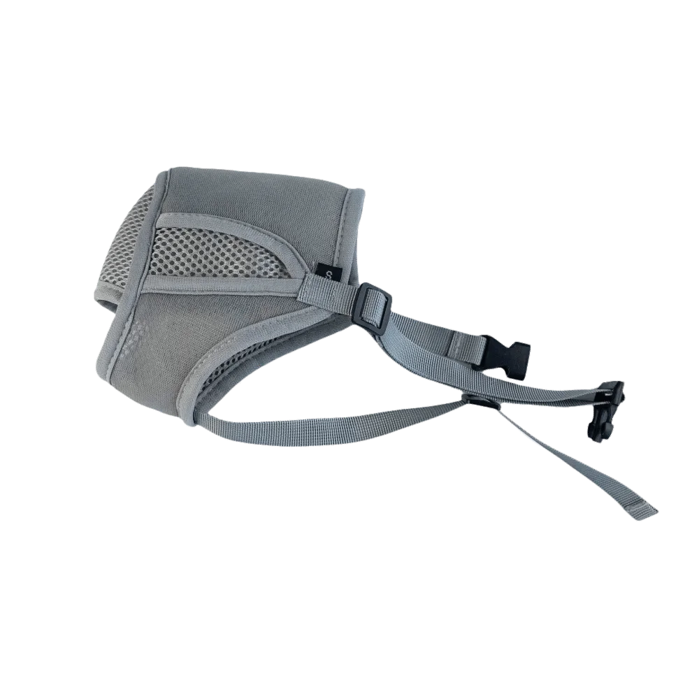 Breathable Dog Mesh Muzzle Prevent Barking Adjustable Strap Anti Licking Mouth Cover Anti Biting Dog Muzzle Buckle Outdoor Use