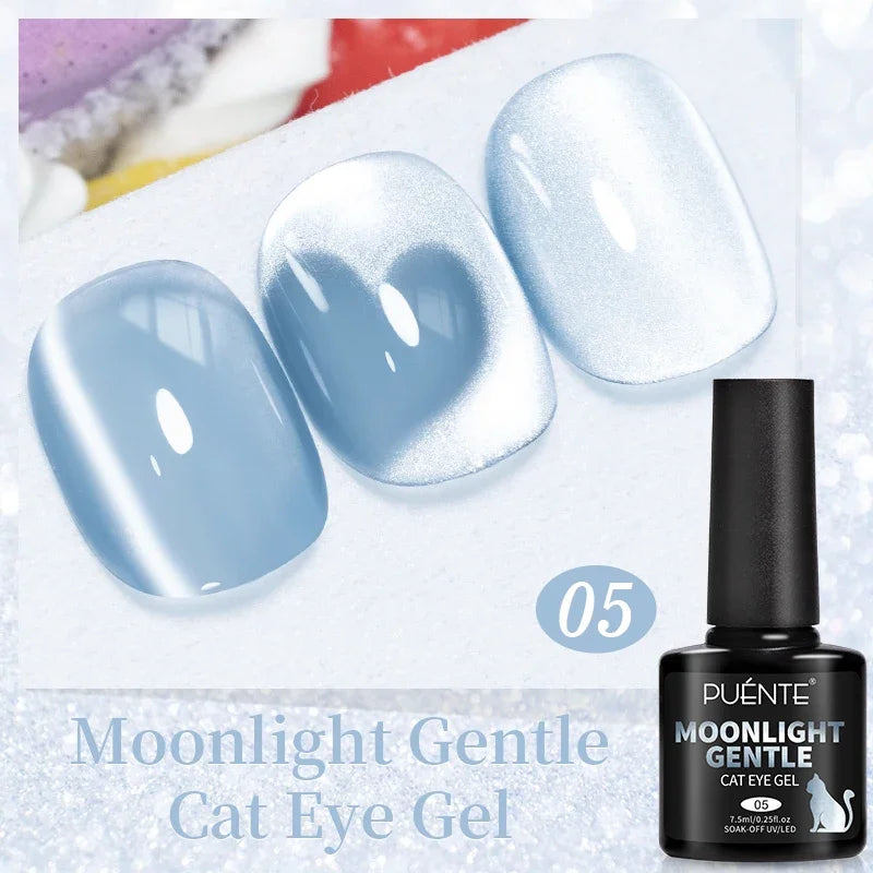 PUENTE Super Diamond Gel Glue No Wipe Strong Adhesive Diamond Sticky Gel Transparent 3D Nail Art UV Gel Polish Nail Decoration