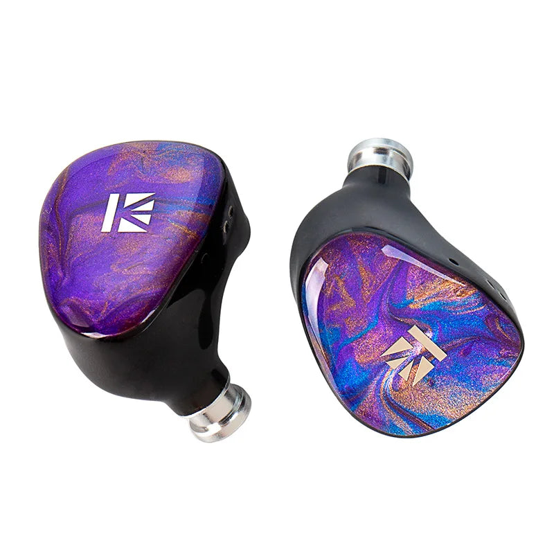KBEAR KB02 Bone Conduction Dynamic Driver Wired Headphones 3D Printed Resin Cavity IEM Earphones For Vocal And Rhythmic Music