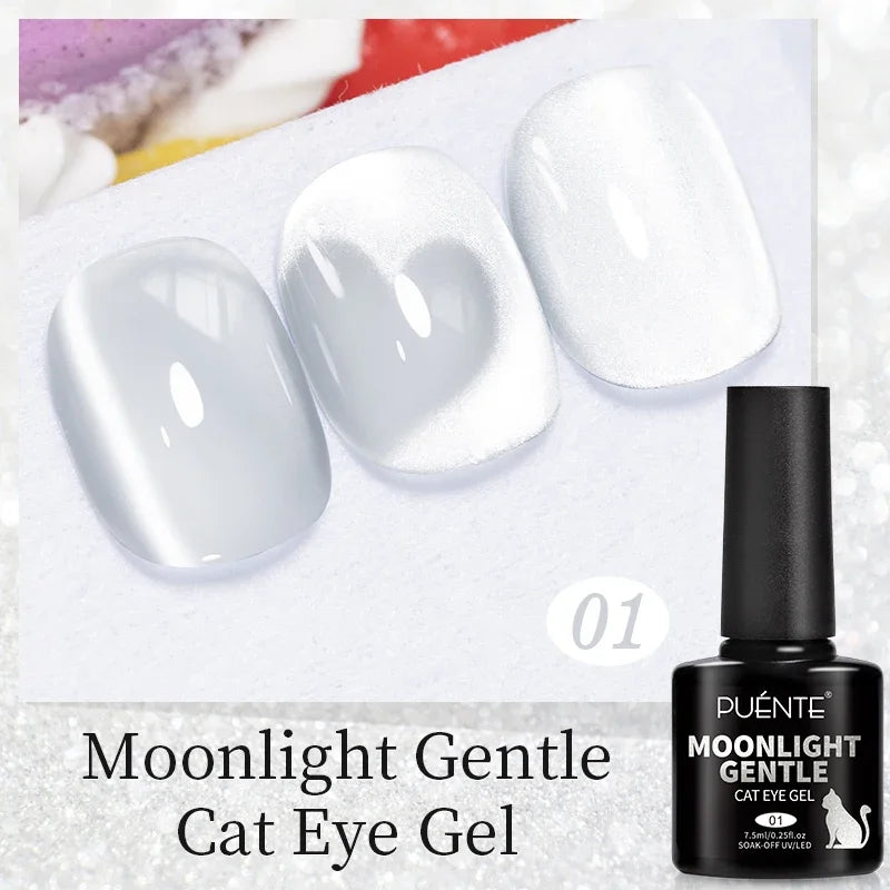 PUENTE Super Diamond Gel Glue No Wipe Strong Adhesive Diamond Sticky Gel Transparent 3D Nail Art UV Gel Polish Nail Decoration