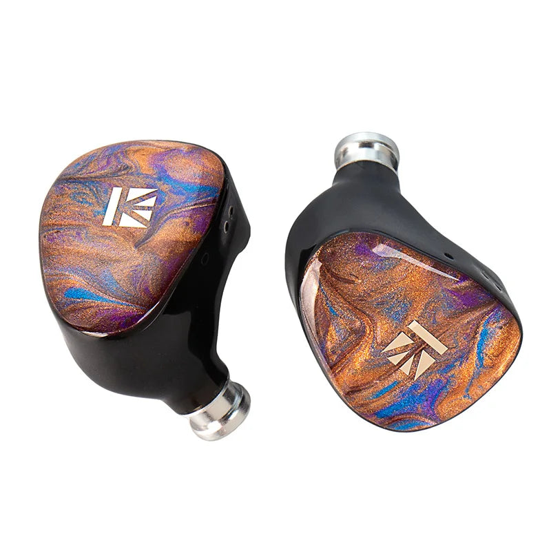 KBEAR KB02 Bone Conduction Dynamic Driver Wired Headphones 3D Printed Resin Cavity IEM Earphones For Vocal And Rhythmic Music