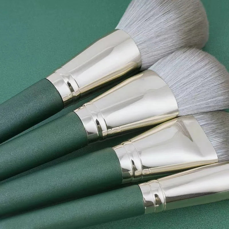14pcs Pro Easy to Clean, Makeup Brush Set - Soft Cruelty-Free, Foundation Blush Eyeshadow Eyeliner Facial Beauty Cosmetic Tool