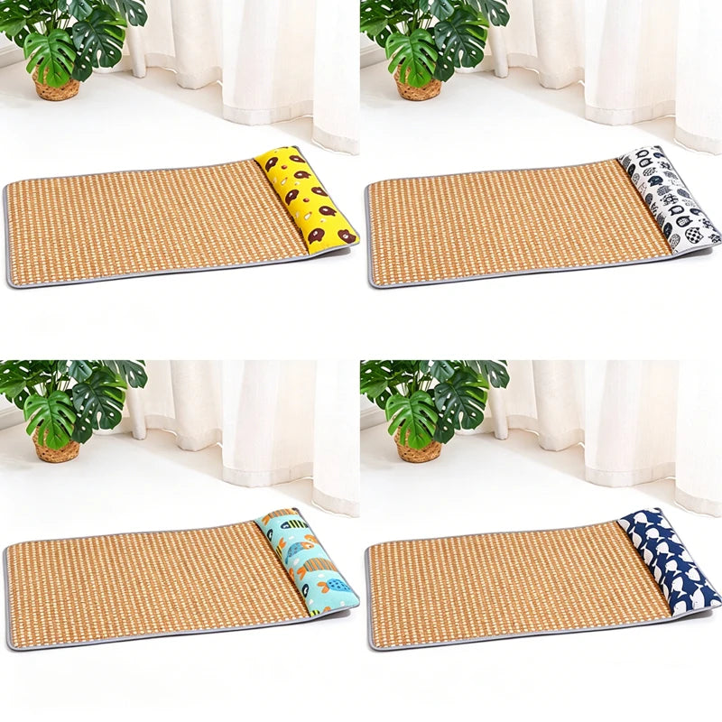 Dog Coolpad for Summer Vacation, Suitable for All Seasons, Small Dog Bichon Pillow, Sleeping Mat