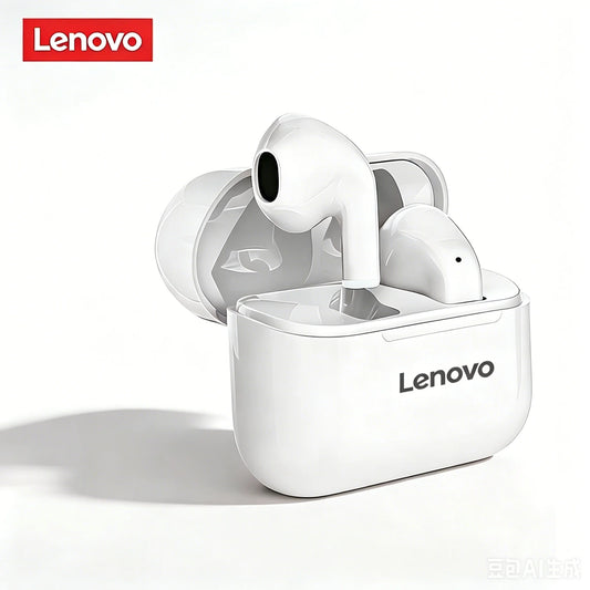 Lenovo Pro 5s Headphones Mini Portable Wireless Bluetooth Earphones Noise Reduction and Long Battery Life With Mic