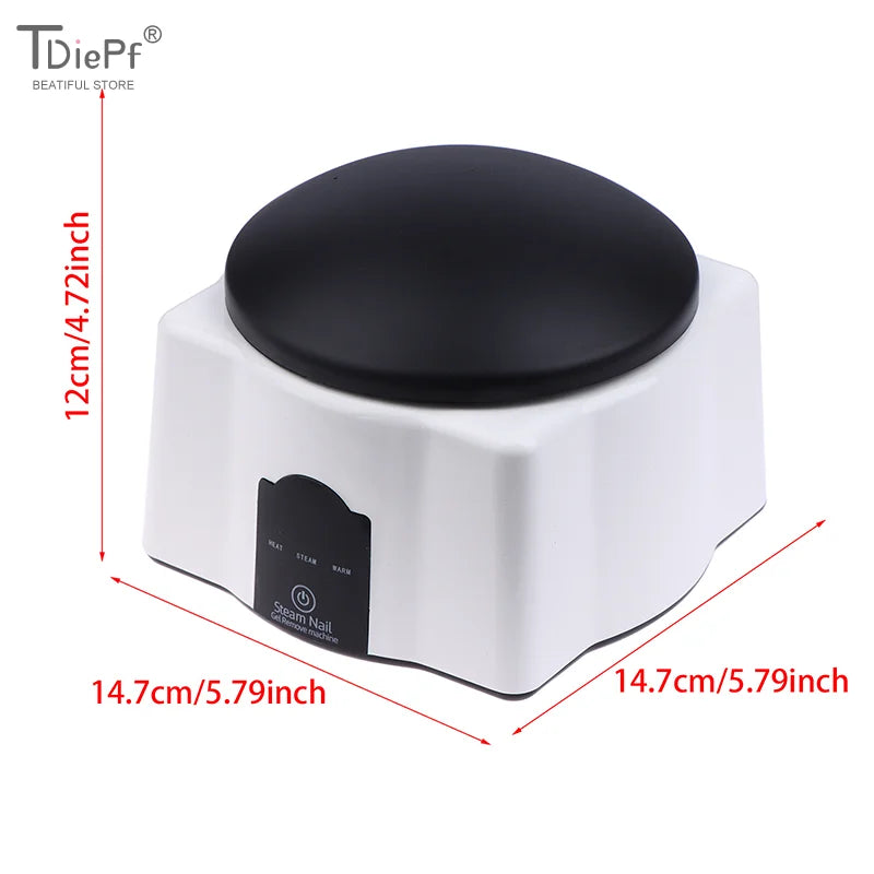 36w Steam Gel Nail Polish Remover Gel Polishing Remover Electric Nail Enhancement Tools Suitable For Nail Salons And Household