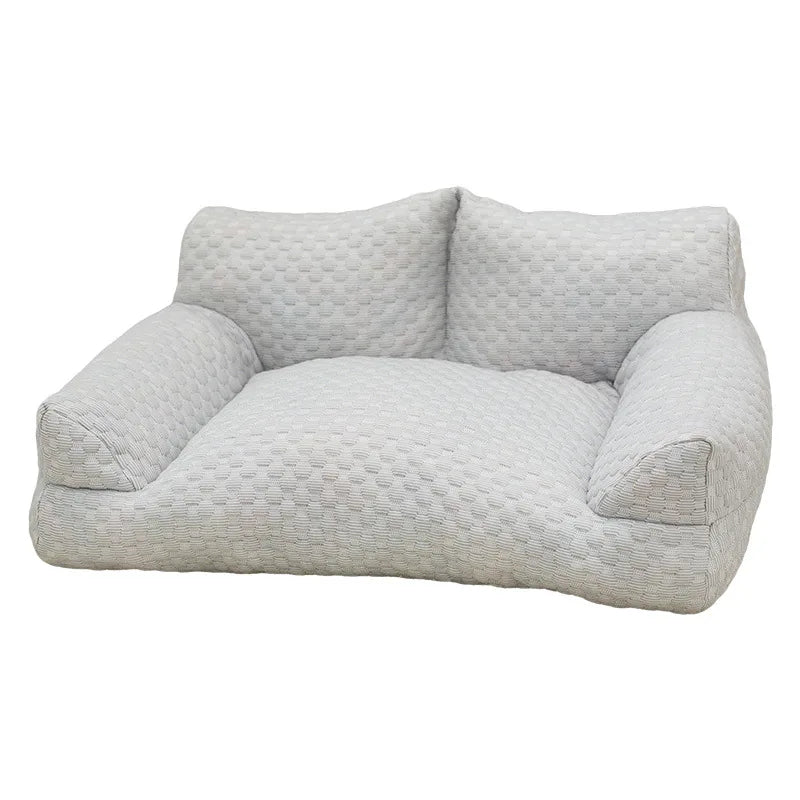 Pet Ice Silk Cooling Sofa Bed for Small Medium Large Dogs and Cats Washable Breathable Dog Bed Cat Nest Comfortable Sleeping