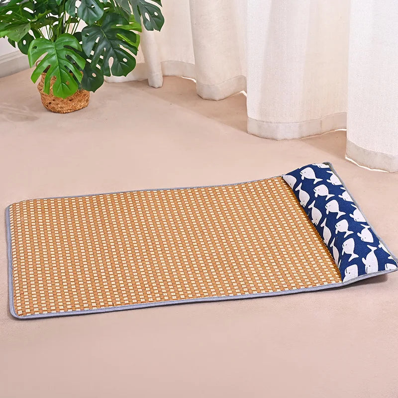 Dog Coolpad for Summer Vacation, Suitable for All Seasons, Small Dog Bichon Pillow, Sleeping Mat