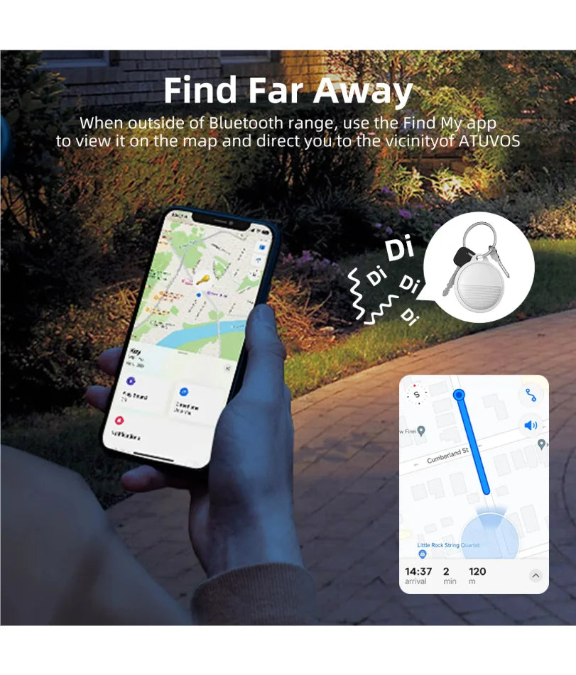 4Pcs Mini GPS Tracker For Apple iOS System Find My APP air tag Child Finder Pet bike Bag Loss Tracker Smart Bluetooth airtag