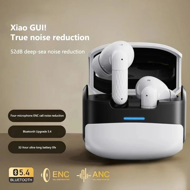 Lenovo New Wireless Earphones Bluetooth Headsets TWS 5.3 Stereo Earbuds Hifi Headphones HD Microphone For Iphone And Android