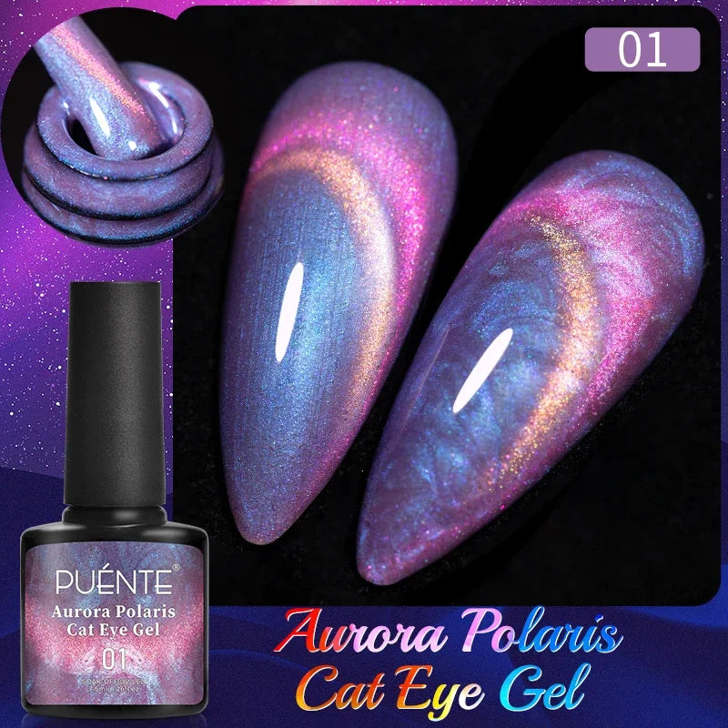 PUENTE Super Diamond Gel Glue No Wipe Strong Adhesive Diamond Sticky Gel Transparent 3D Nail Art UV Gel Polish Nail Decoration