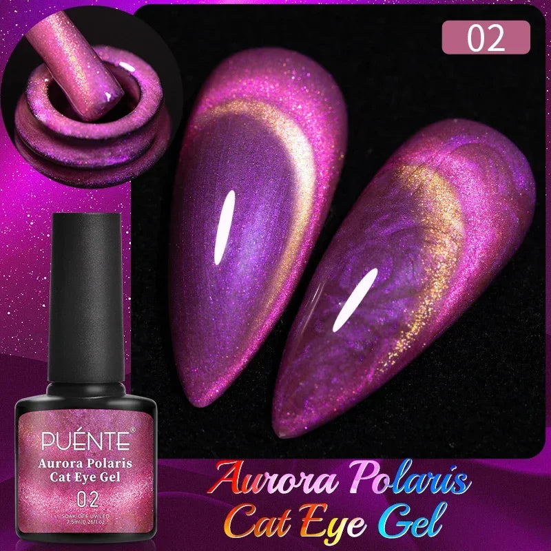 PUENTE Super Diamond Gel Glue No Wipe Strong Adhesive Diamond Sticky Gel Transparent 3D Nail Art UV Gel Polish Nail Decoration