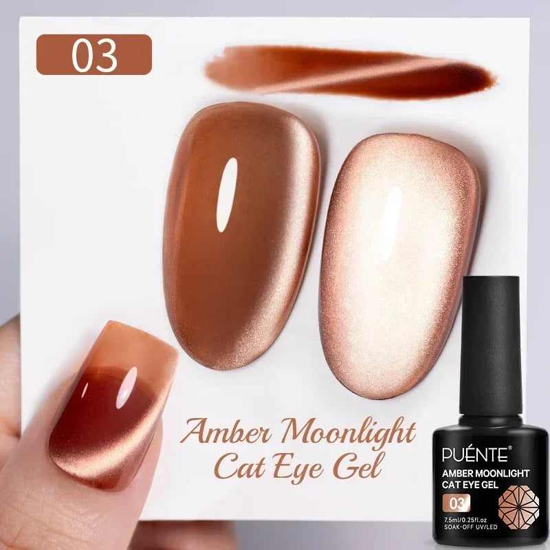 PUENTE Super Diamond Gel Glue No Wipe Strong Adhesive Diamond Sticky Gel Transparent 3D Nail Art UV Gel Polish Nail Decoration